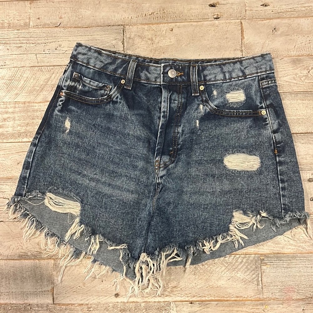 Wild Fable super high waist distressed jeans